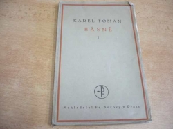 Karel Toman - Básně I (1918)