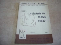 Jan Knobloch - O ošetřování ran při první pomoci (1940)