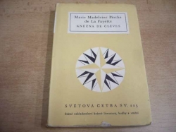 Marie Madeleine Pioche de La Fayette - Kněžna de Clèves (1959) ed. Světová četba