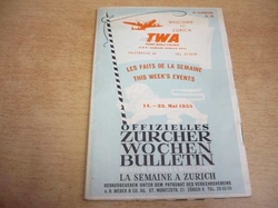 Offizielles Zürcher Wochen Bulletin 14. - 22. Mai 1955 (1955)