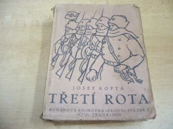 Josef Kopta - Třetí rota (1924) ed. Proudy sv. 23.