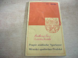 Spořitelní knížka Městské spořitelny Pražské (1941)