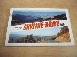 Skyline Drive. Shenandoah National Park. Soubor bar. foto 