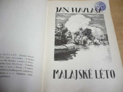 Jan Havlasa - Cesty po světě V. Malajské léto. Listy od rovníku (1926)