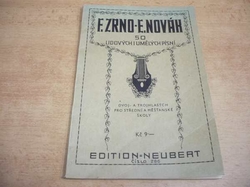 Felix Zrno - 50 lidových i umělých písní dvoj- a trojhlasých pro střední měšťanské školy (1934)