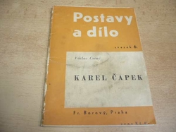 Václav Černý - Karel Čapek (1936) ed. Postavy a dílo 6