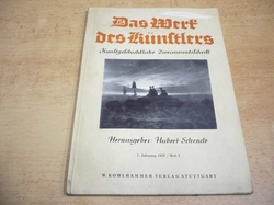 Hubert Schrade - Das Werk des Kunstlers. Heft 2. (1939) německy  