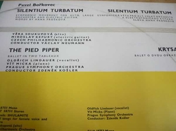 LP BOŘKOVEC - Silentium turbatum, The pied piper - Krysař