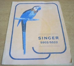 SINGER 5502/5522. Návod k obsluze šicího stroje. Šestijazyčný