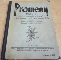 Jaroslav Halbhuber - Prameny. Učebnice (1935)
