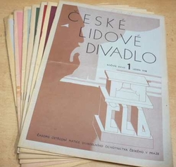 Časopis. České lidové divadlo č. 1. - 6. a 7 - 10. Ročník XXVIII. 1948 (1948)