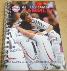 Autogramm Sammler. FC Bayern Munchen saison 2007/2007 (2007) německy
