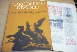 Národnímu divadlu vklad zakladatelské generace (1983) + naviny ND ´83