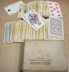 Original altenburger spielkarten. Extra Fein (1973) karty