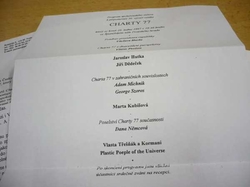 Charta 77 očima současníků. Po dvaceti letech (1997) + přílohy