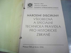 UIT. Všeobecná technická pravidla pro všechny střelecké disciplíny (1997)