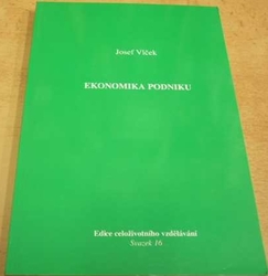 Josef Vlček - Ekonomika podnku (2004)
