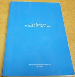 Ivana Šnýdrová - Základy psychologie (2002)