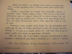 Jan Zeman - Ptej se písma. Hra otázek a odpovědí s náboženskou tematikou