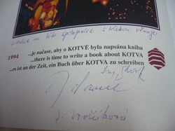Rudolf Mihola - Obchodní dům Kotva je tu pro vás (1994) PODPISY !!!