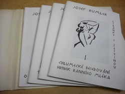 Josef Rumler - Líbánky s češtinou I. až IV. díl. (1992) VĚNOVÁNÍ OD AUTORA !!!