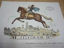 TELEGRAM z roku 1947 (1947)