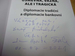 Jan Žižka - Diplomacie úsměvná, vážná, ale i tragická (2021) PODPIS AUTORA !!!