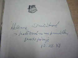 Helena Dvořáková - Doktorka Diana Holcová (1944) PODPIS AUTORKY !!!