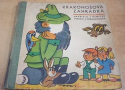 Jaroslav Němeček - Krakonošova zahrádka (1970) panoramatické leporelo POP-UP