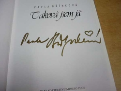 Pavla Břínková - Taková jsem já (1996) PODPIS AUTORKY !!!
