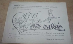 Leták. Děti svým matkám