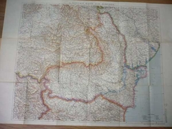 Mapa. Rumunsko 1: 100 000, německy