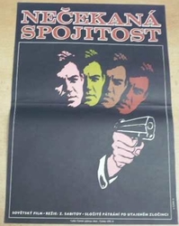 Filmový plakát - Nečekaná spojitost. Film SSSR (1972)