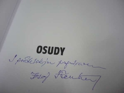Josef Franta - Osudy (2020) PODPIS AUTORA !!!