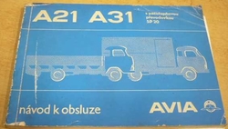 AVIA A21, A31 s pětistupňovou převodovkou 5P20. Návod k obsluze