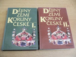 Kolektiv autorů - Dějiny zemí Koruny české I. a II. díl, 2 svazky (1992)