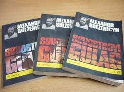 Alexandr Solženicyn - Souostroví Gulag I, II, III, 3 svazky (1990) 
