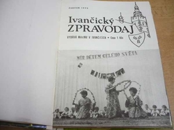 Ivančický zpravodaj, měsíčník, červen 1972 až prosinec 1974.