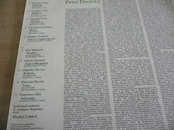 LP PETER DVORSKÝ - Rigoletto, Traviata, Lucia...