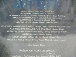 LP Letní déšť (orch. ř. RONALD BINGE)