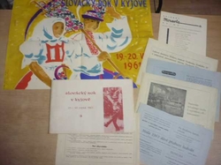 Slovácký rok v kyjově 19. - 20. srpna 1961 (1961) + přílohy