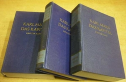 Karl Marx - Das Kapital/Kapitál 1 - 3 díl. (1973) německy 