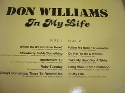 LP DON WILLIAMS - In My Life