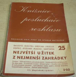 F. Baudyš - Knižnice posluchače rozhlasu č. 25 (1941)