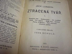 Jack London - Ztracená tvář I. a II. díl. (1923)