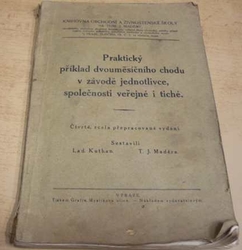 L. Kuthan - Praktický příklad dvouměsíčního chodu v závodě jednotlivce, společnosti veřejné i tiché (1919?)