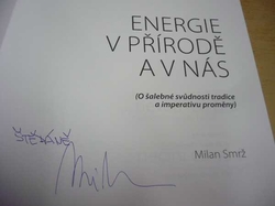 Milan Smrž - Energie v přírodě a v nás (2018)
