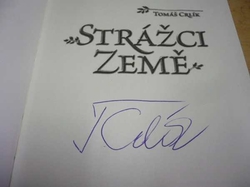 Tomáš Crlík - Strážci Země (2019) PODPIS AUTORA !!!