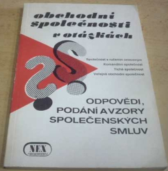 Věra Záděrová - Obchodní společnosti v otázkách (1991)
