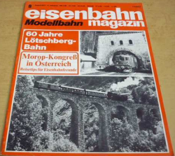Eisenbahn. Modellbahn magazin/ Železnice. Časopis modelové železnice 8/73 (1973) německy  